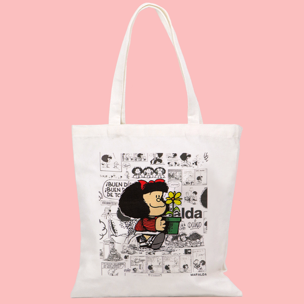 Tote Bag Beach - Tas Kanvas Fashion Wanita Motif Kartun