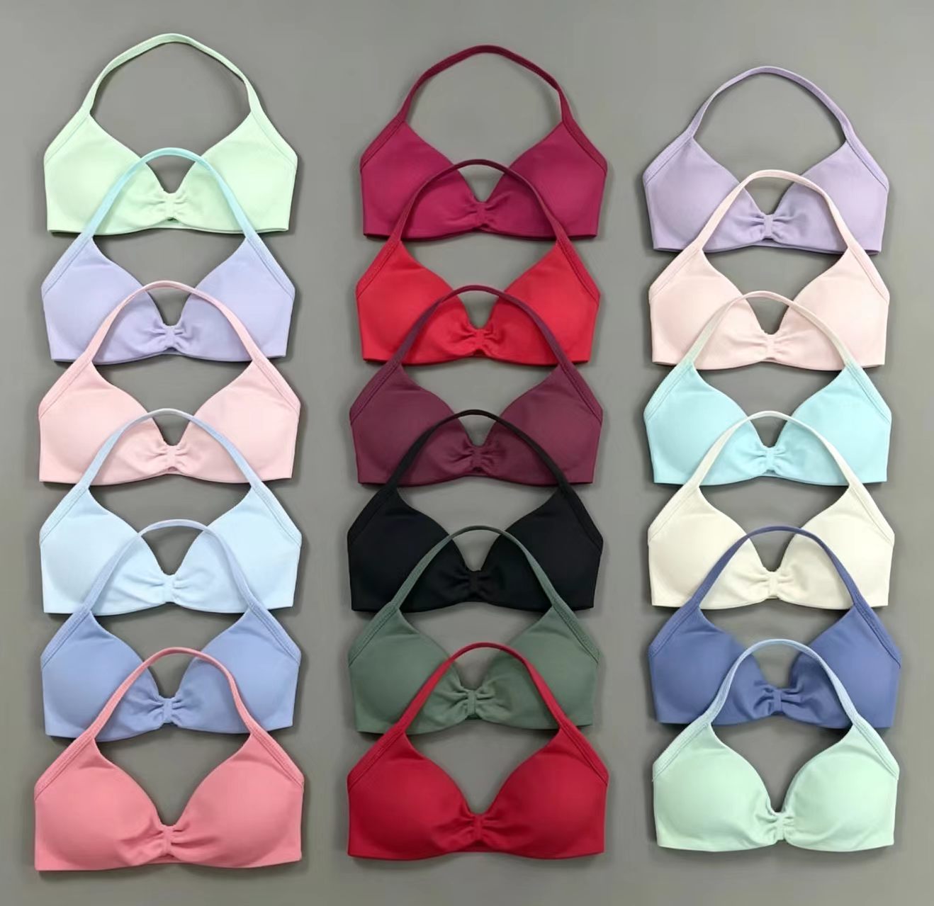 Bra Olahraga DF Push Up dengan - Crop Top Crochet ulasan dan harga